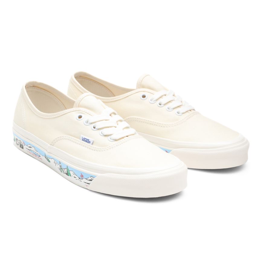 Vans Anaheim Factory Authentic 44 DX Skor Vita | VN728O9XU87