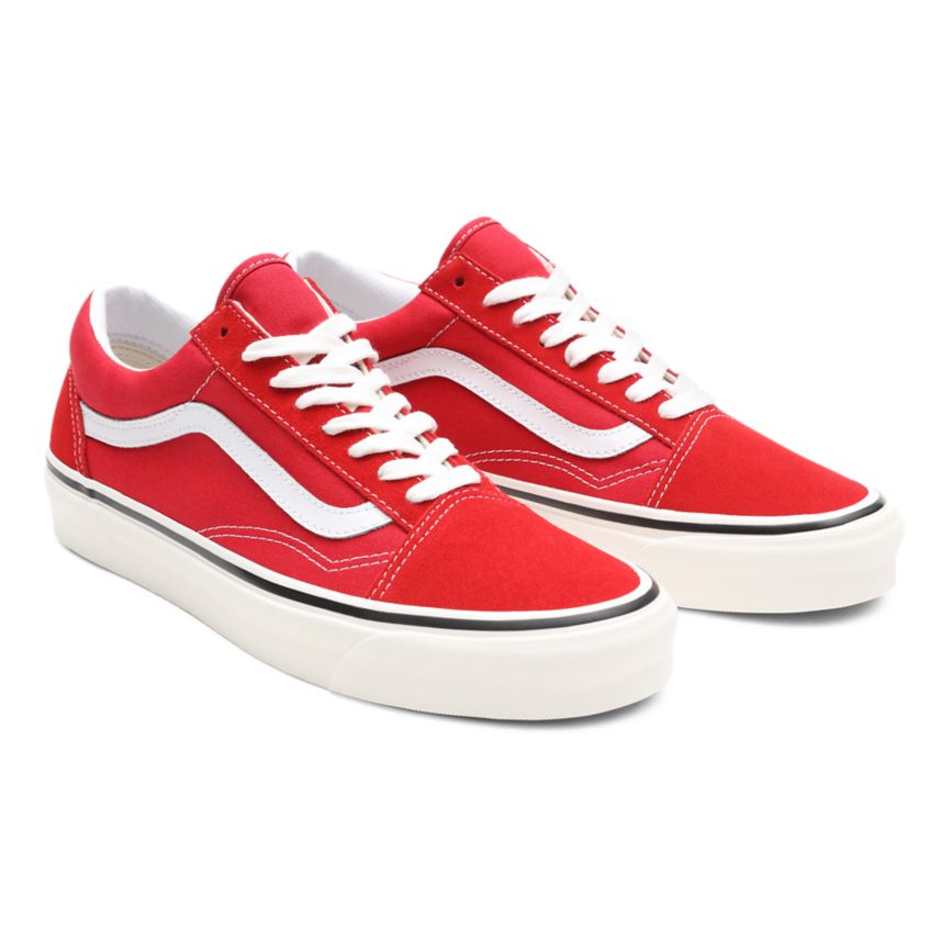 Vans Anaheim Factory Old Skool 36 DX Skor Röda | VN320B7ED28