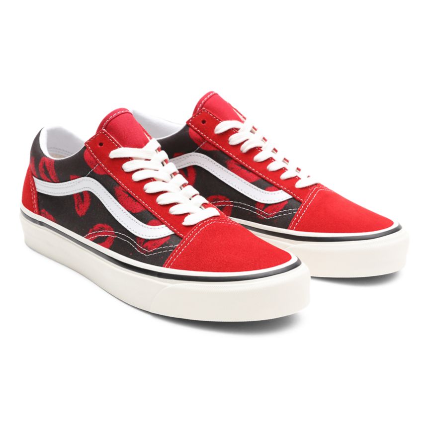 Vans Anaheim Factory Old Skool 36 DX Skor Röda | VN554P9EO34