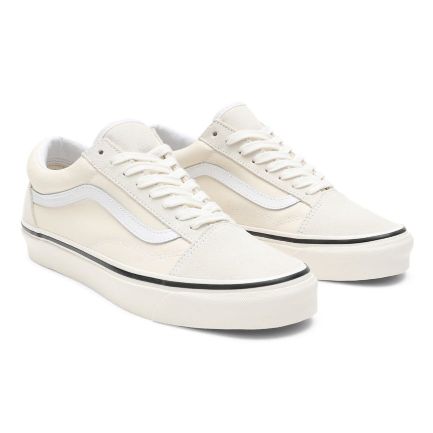 Vans Anaheim Factory Old Skool 36 DX Skor Vita | VN961A3OQ23