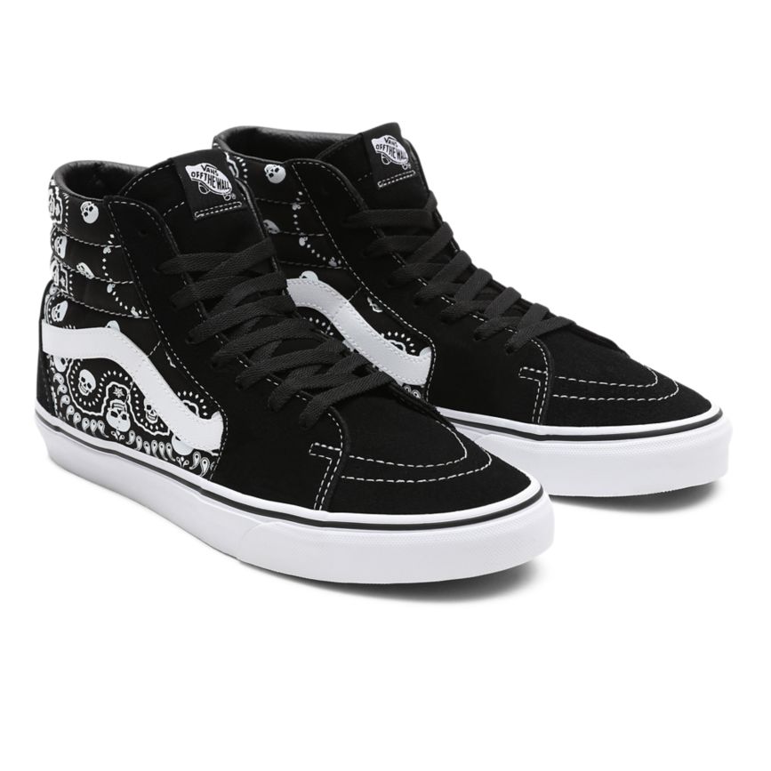 Vans Bandana SK8-Hi Skor Svarta | VN889R7HX37