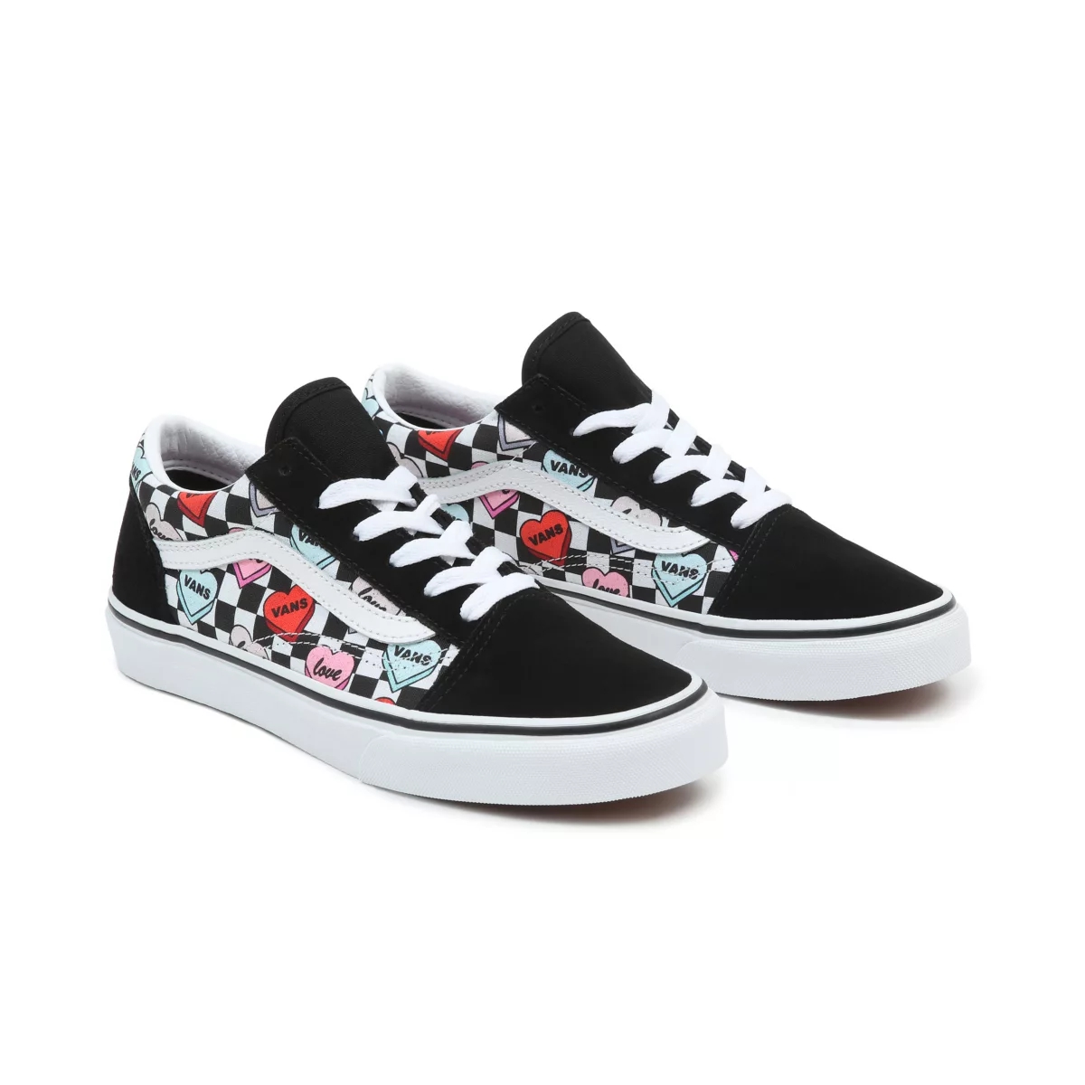 Vans Candy Hearts Old Skool Skor Svarta | VN565C2ZO80