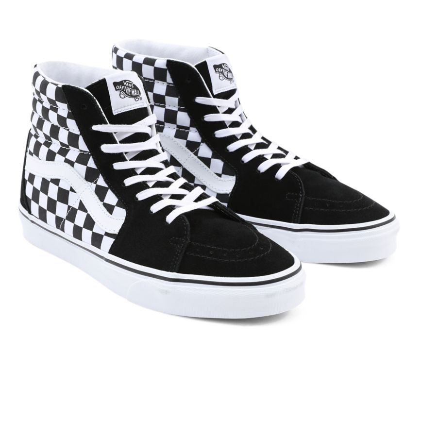 Vans Checkerboard SK8-Hi Skor Svarta | VN583C0HO52