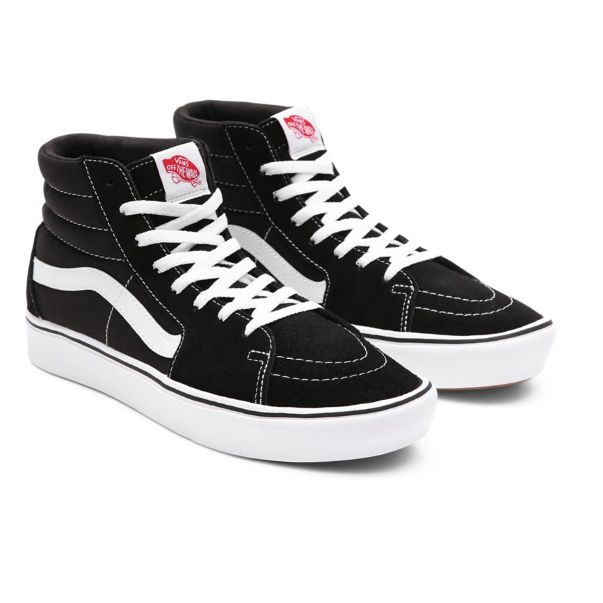 Vans Comfycush Sk8-Hi Skor Svarta | VN091I1KE71