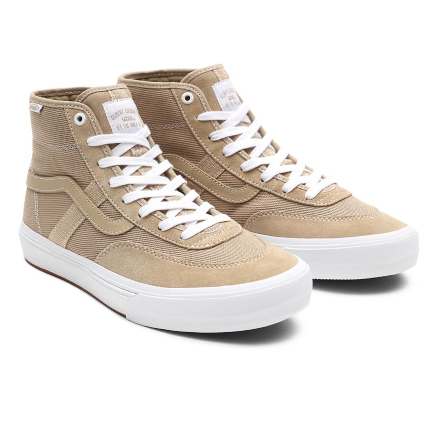 Vans Crockett Höga Pro Skor Beige | VN038J4ZM00