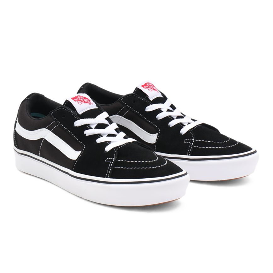 Vans Klassiska ComfyCush Sk8-Low Skor Svarta | VN430F8YE06