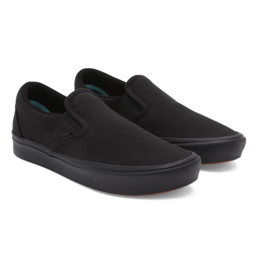 Vans Klassiska ComfyCush Slip-On Skor Svarta | VN005Y8UP74