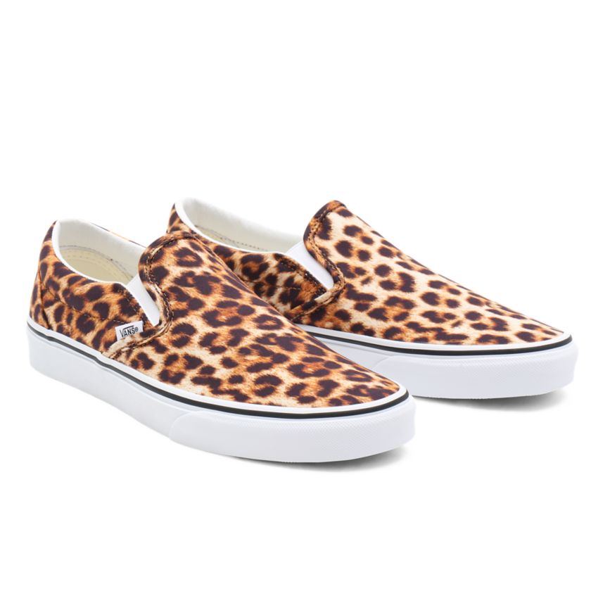 Vans Leopard Klassiska Slip-On Skor Leopard | VN011J5BN25