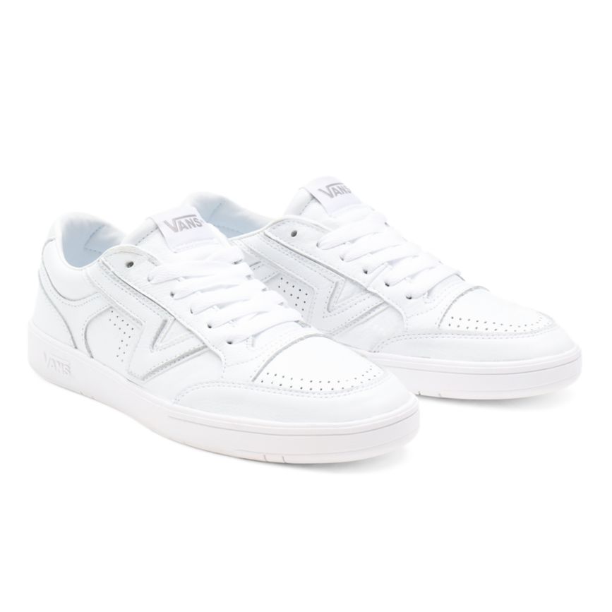 Vans Läder Lowland CC Skor Vita | VN791R6IM75