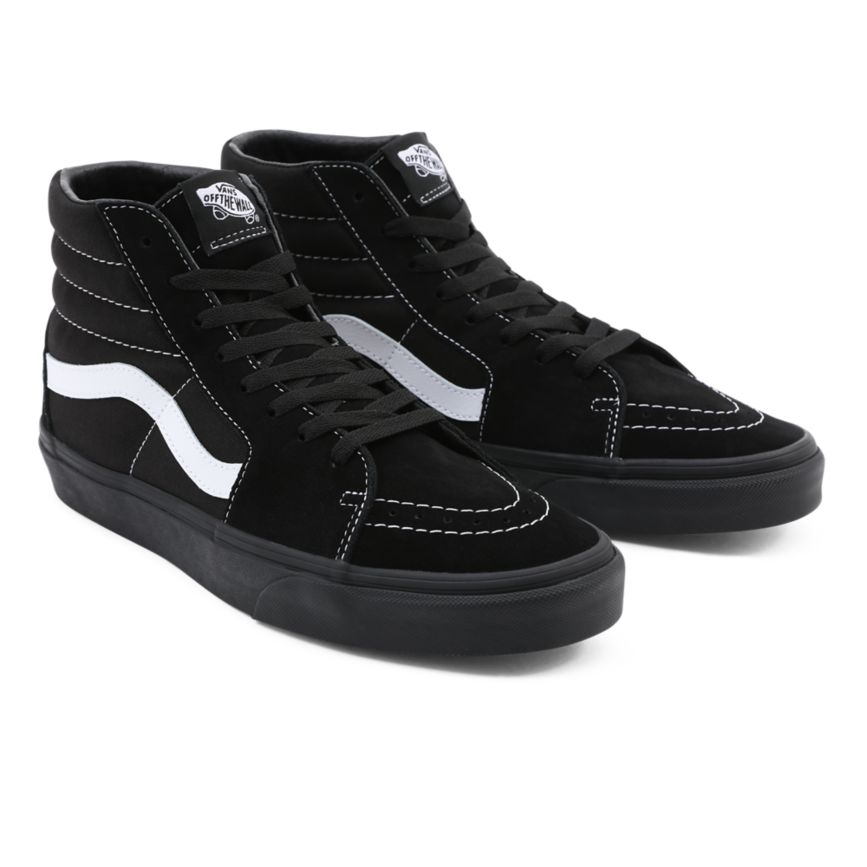 Vans Mocka Canvas Sk8-Hi Skor Svarta | VN710G7WB05