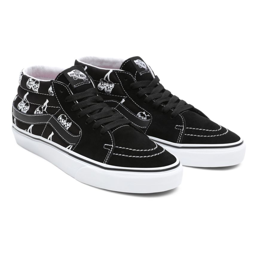 Vans New Varsity Sk8-Mid Skor Svarta | VN526B9WH41