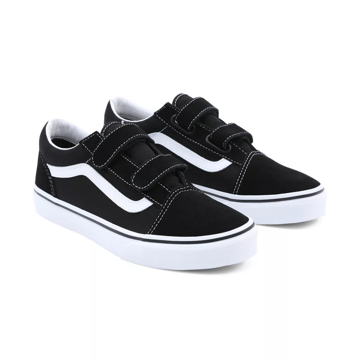 Vans Old Skool V Skor Svarta | VN222X4FY26