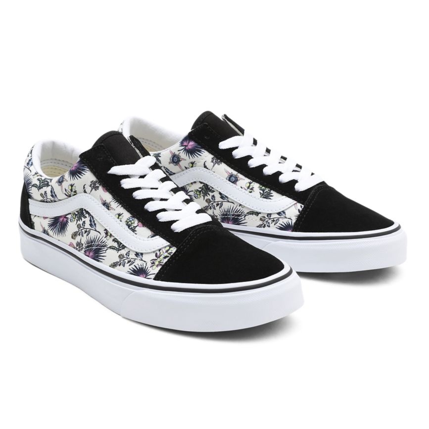 Vans Paradise Floral Old Skool Skor Svarta | VN763N4HH40