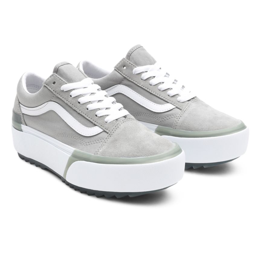 Vans Pastel Old Skool Stacked Skor MörkGrå | VN599Q0NJ41