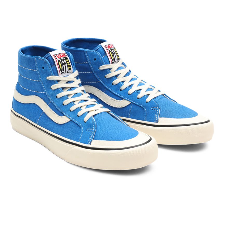 Vans Salt Wash SK8-Hi 138 Decon SF Skor Blå | VN413V2EQ55