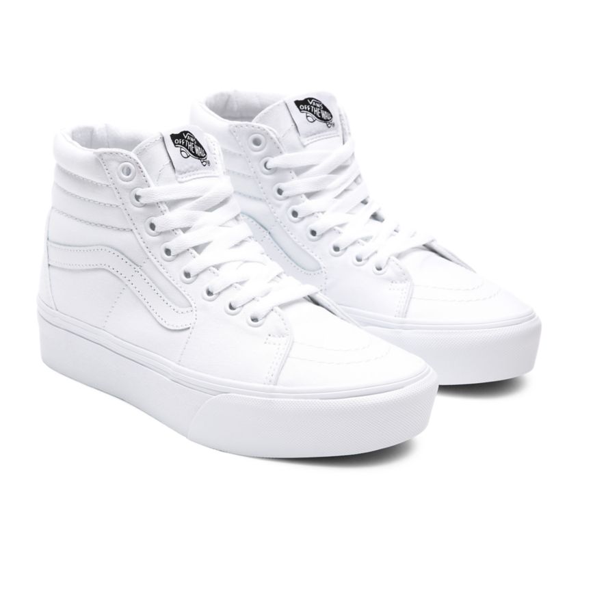 Vans Sk8-Hi Platform 2.0 Skor Vita | VN932L7RY38