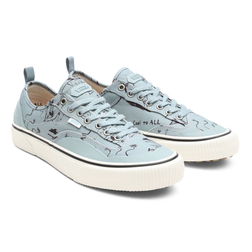 Vans X Chris Johanson Destruct SF Skor Grå | VN362Q6KB66