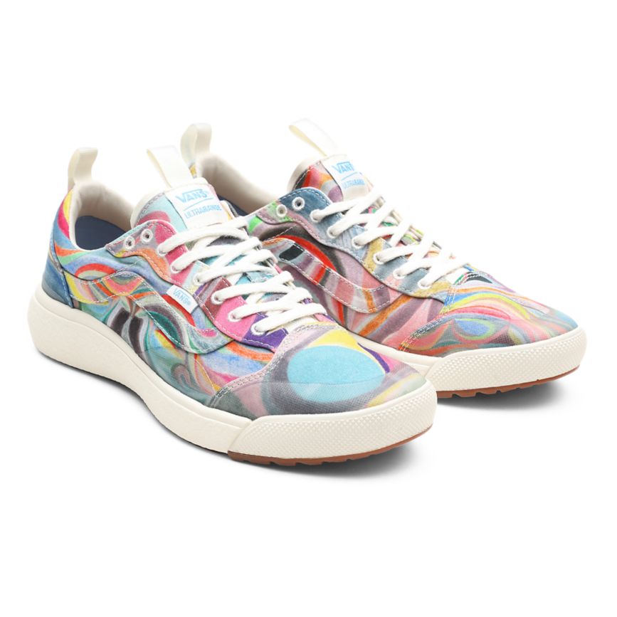 Vans X Chris Johanson UltraRange EXO SE Skor Vita | VN176N9ZI17