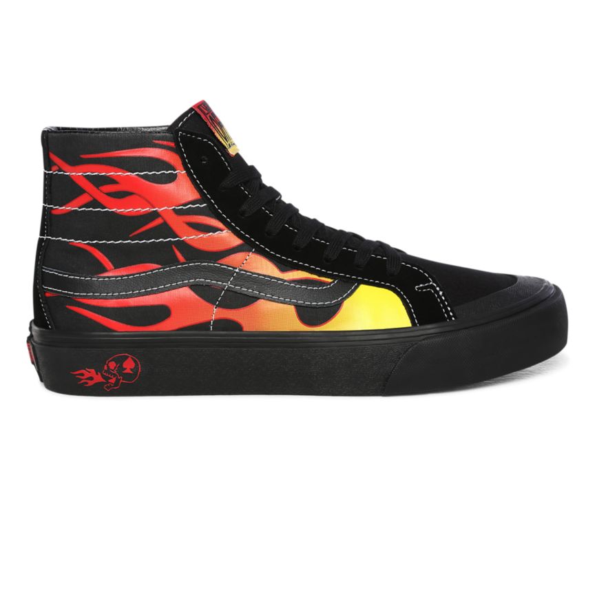 Vans X Drag SK8-Hi 138 Decon SF Skor Svarta | VN669I9MQ27
