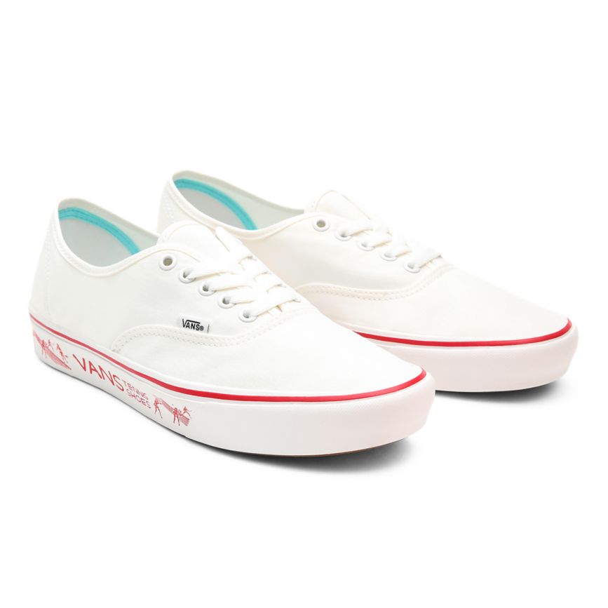 Vans X Penn ComfyCush Authentic Skor Vita | VN710Y9RO24
