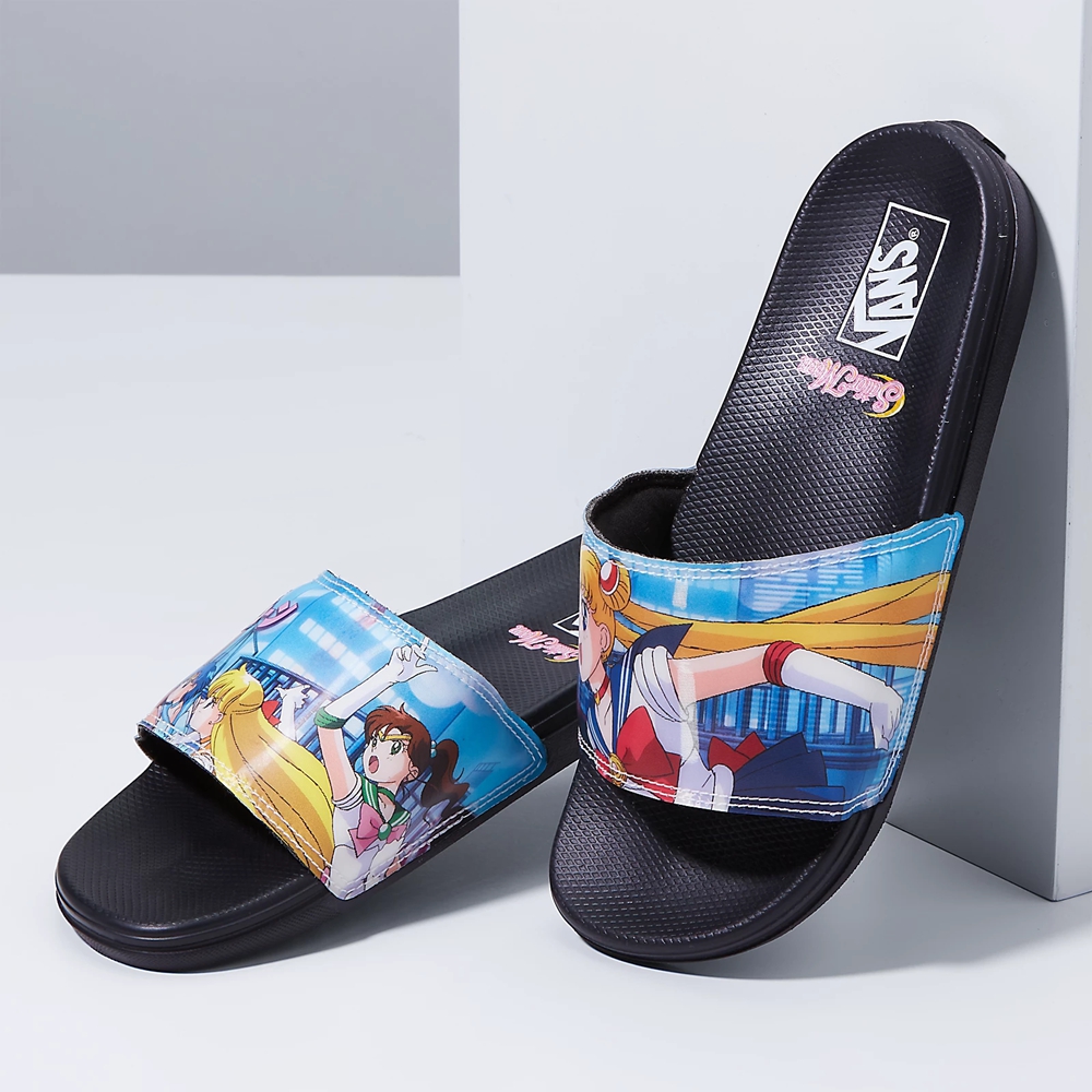 Vans X Pretty Guardian Sailor Moon La Costa Badtofflor-On Olika Färger | VN743D7HJ91