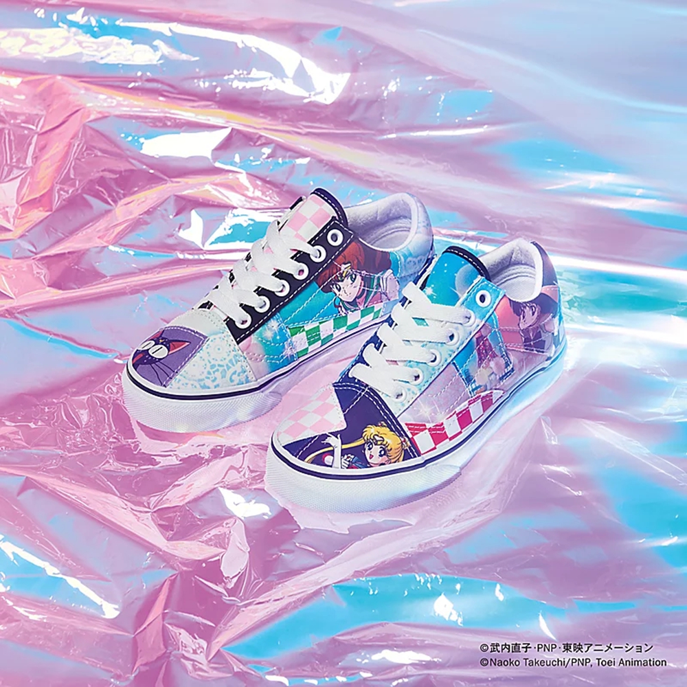 Vans X Pretty Guardian Sailor Moon Old Skool Patchwork Skor Olika Färger | VN696G9ZM31