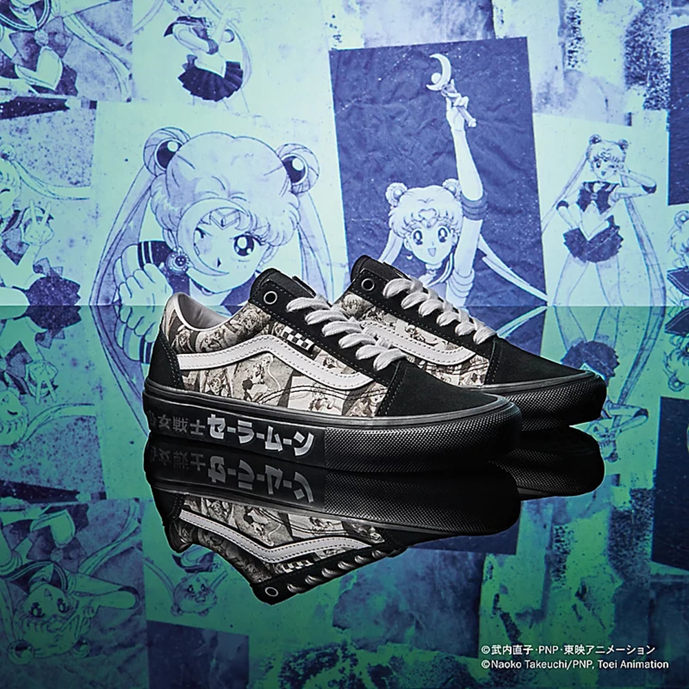 Vans X Pretty Guardian Sailor Moon Skate Old Skool Skor Svarta | VN788X4BZ86